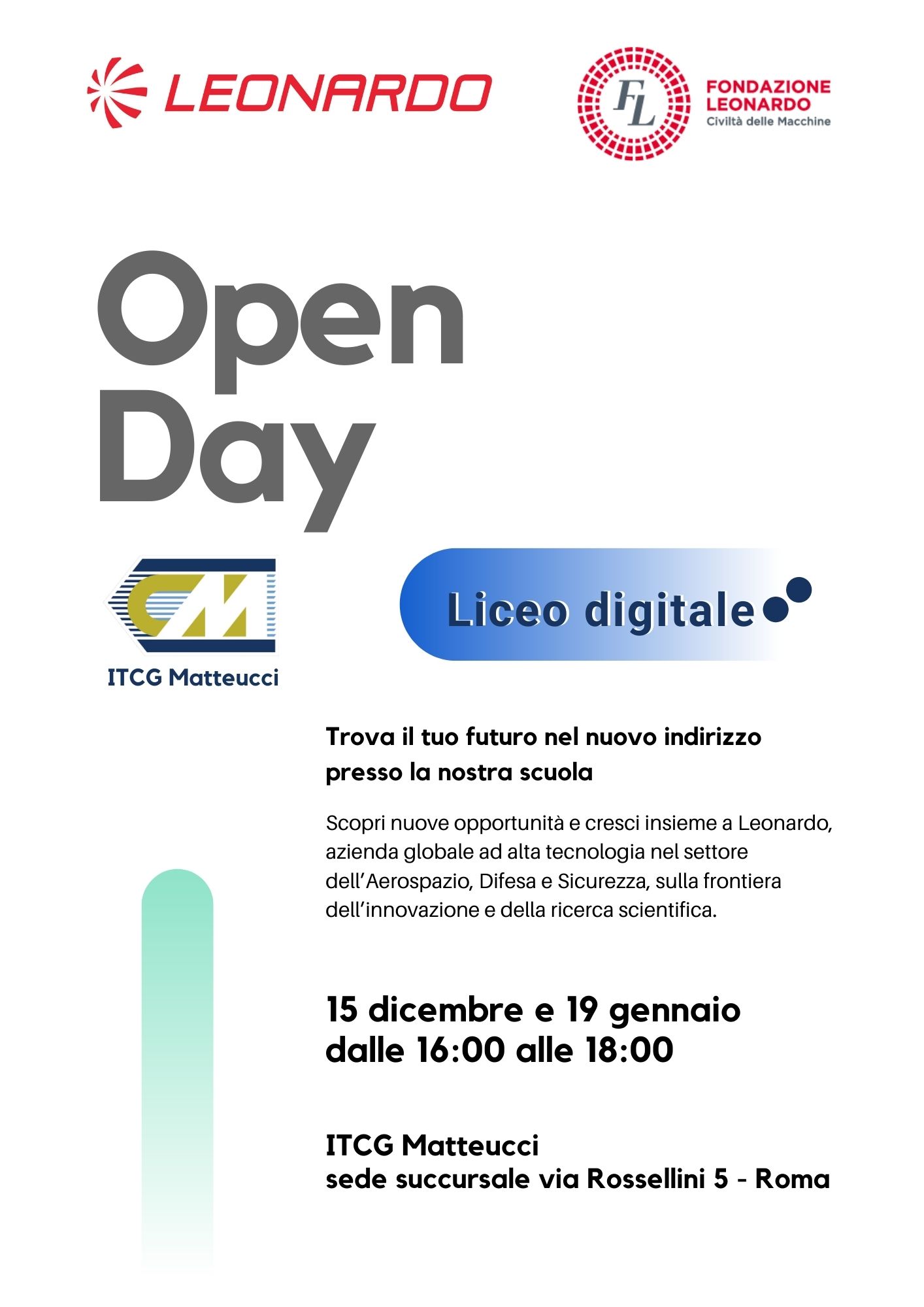 Open Day liceo digitale